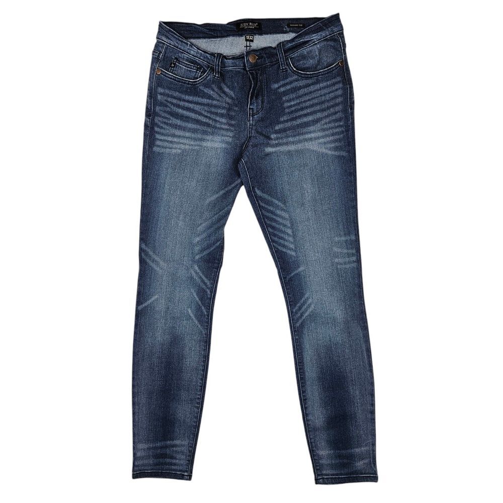 Judy Blue Jeans (Women's 15/32) Denim High-Rise Skinny Fit Medium Wash Stretch